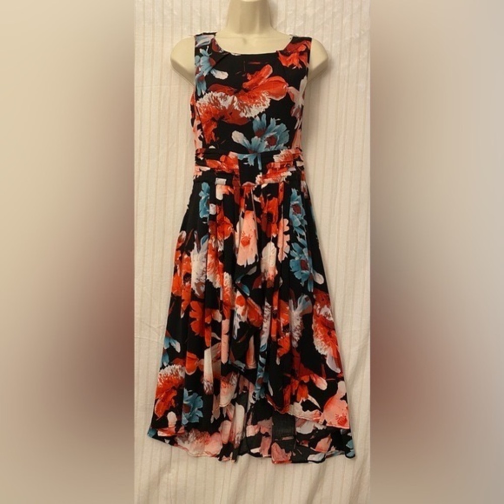 New York & Co High-Low Floral Dress